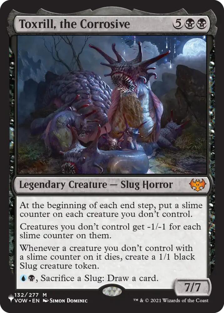 Toxrill, the Corrosive (132) [The List Reprints]