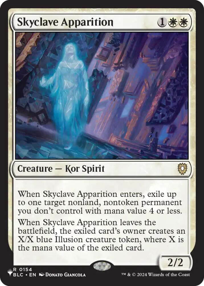 Skyclave Apparition (154) [The List Reprints]