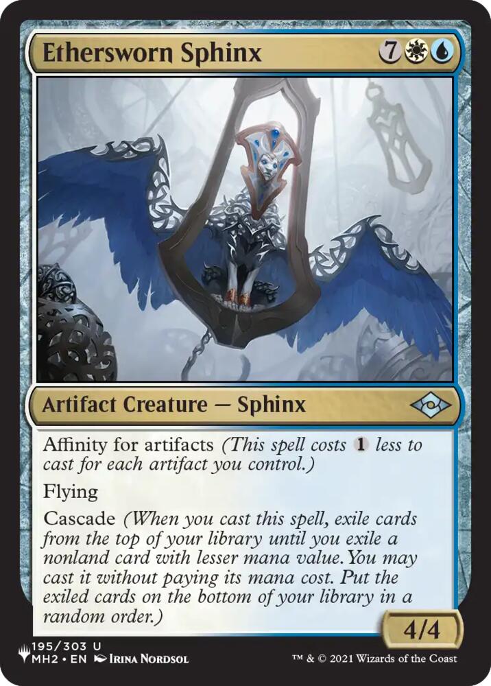 Ethersworn Sphinx (195) [The List Reprints]