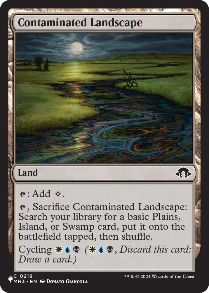 Contaminated Landscape (218) [The List Reprints]