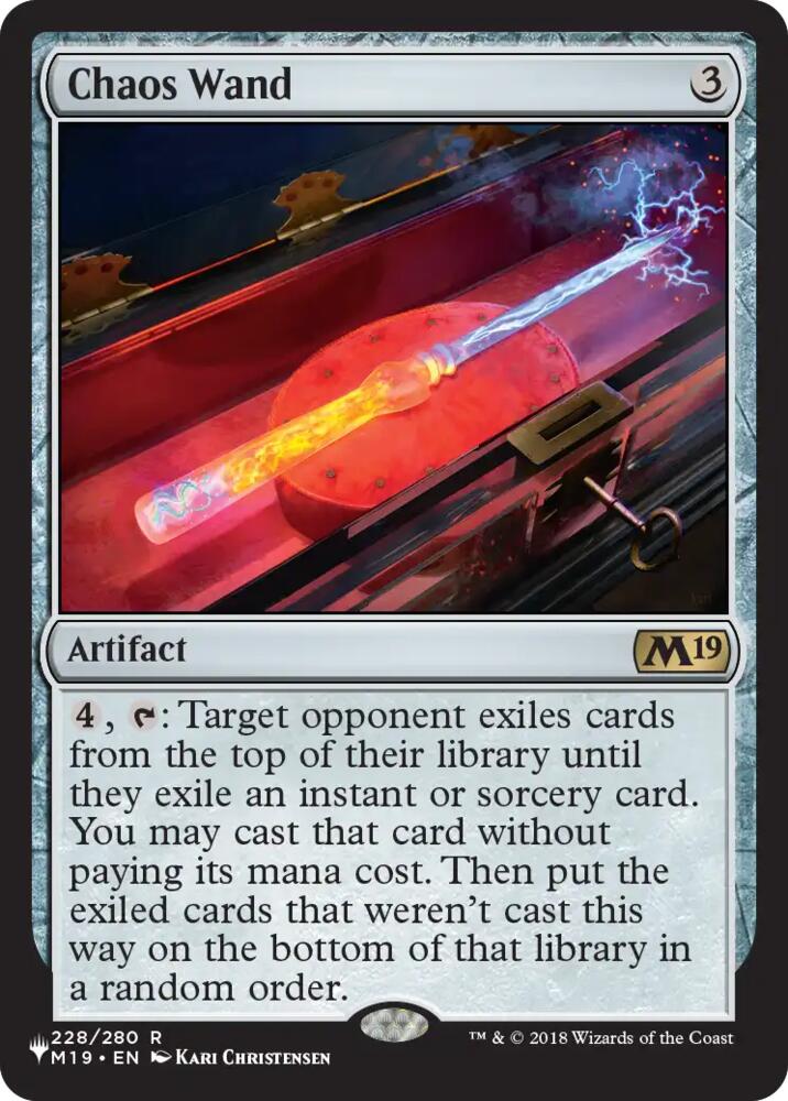 Chaos Wand (228) [The List Reprints]