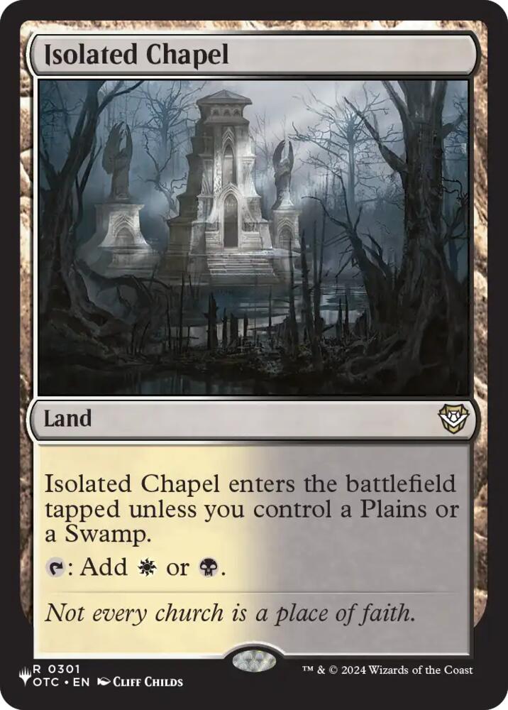 Isolated Chapel (301) [The List Reprints]