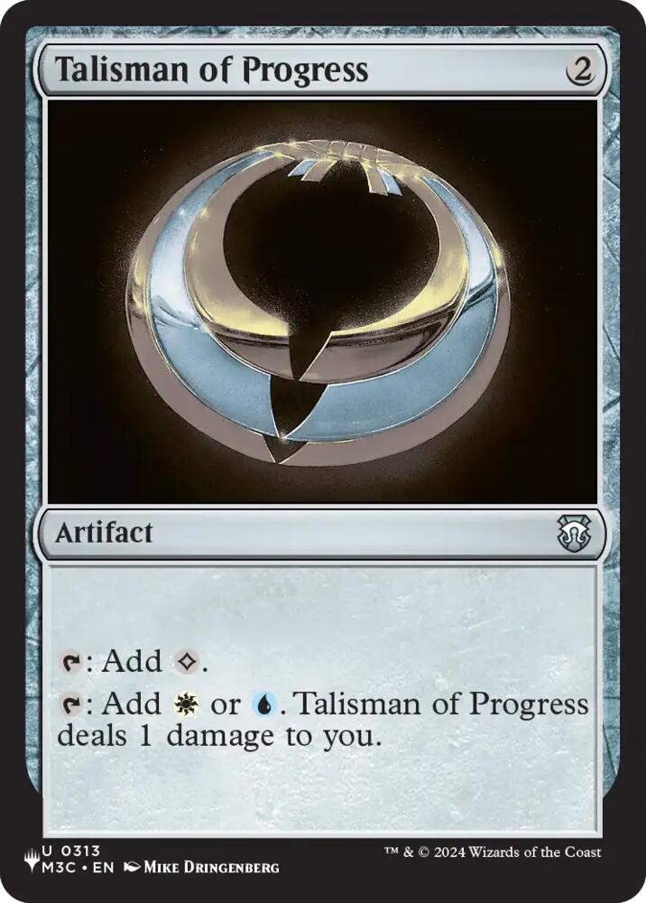 Talisman of Progress (313) [The List Reprints]
