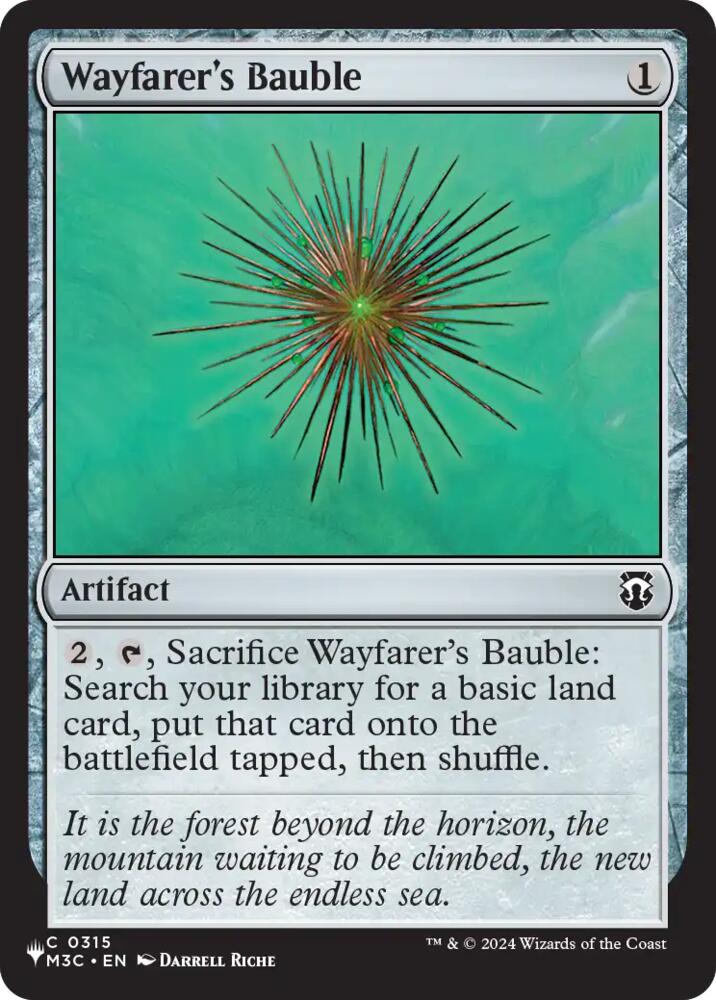Wayfarer's Bauble (M3C) (315) [The List Reprints]