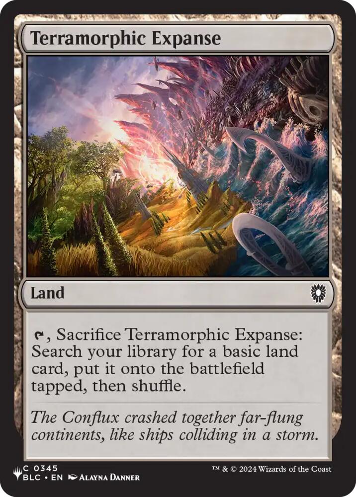 Terramorphic Expanse (BLC) (345) [The List Reprints]