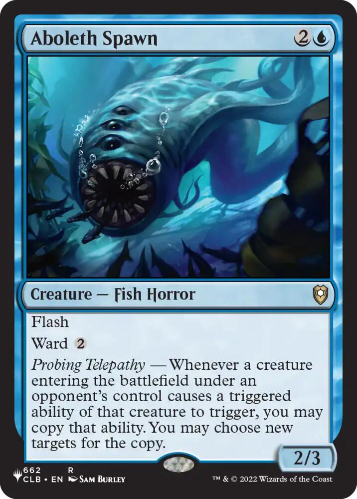 Aboleth Spawn (662) [The List Reprints]