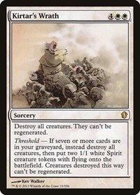 Kirtar's Wrath (15) [Commander 2013]