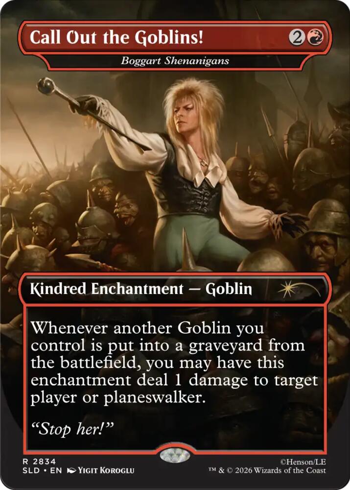 Call Out the Goblins! - Boggart Shenanigans (2834) [Secret Lair Drop Series]