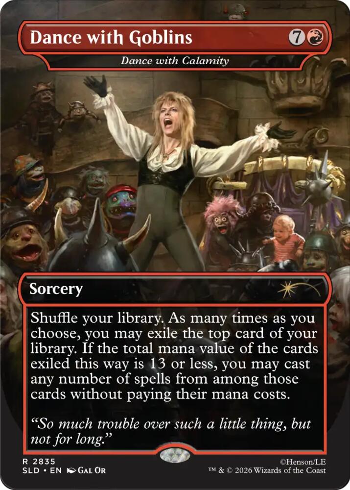 Dance with Goblins - Dance with Calamity (2835) [Secret Lair Drop Series]