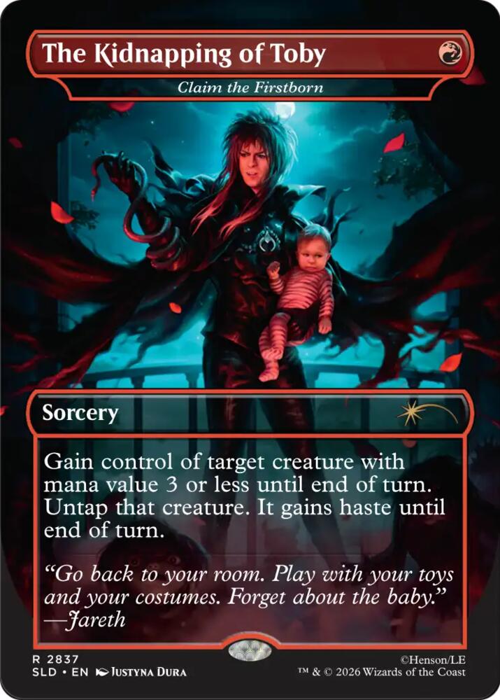 The Kidnapping of Toby - Claim the Firstborn (2837) [Secret Lair Drop Series]