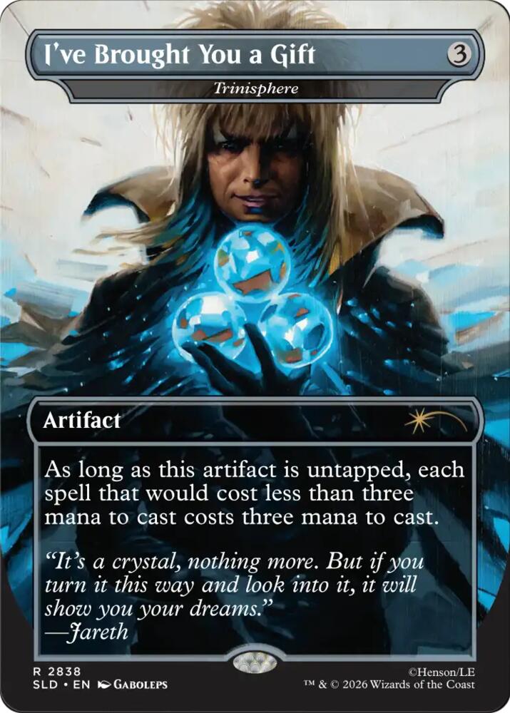 I've Brought You a Gift - Trinisphere (2838) [Secret Lair Drop Series]