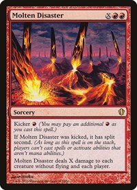 Molten Disaster (117) [Commander 2013]