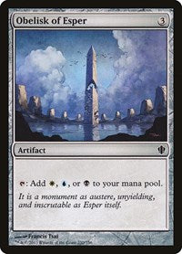 Obelisk of Esper (250) [Commander 2013]