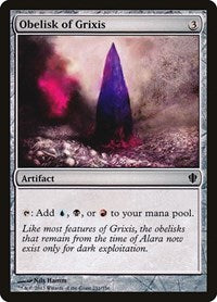 Obelisk of Grixis (251) [Commander 2013]