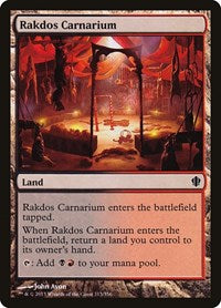 Rakdos Carnarium (313) [Commander 2013]