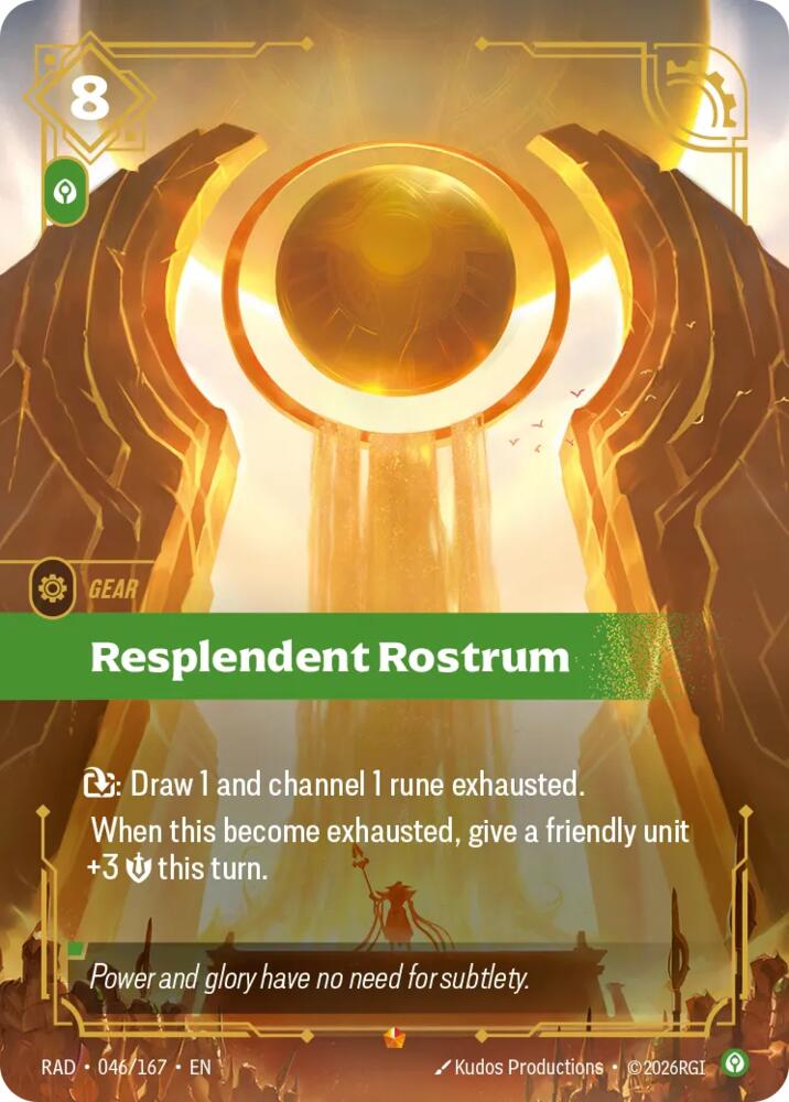 Resplendent Rostrum (046/167) [Radiance]