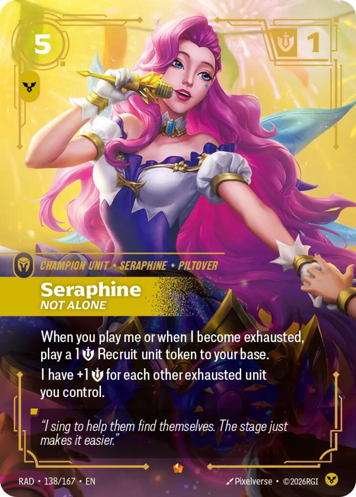 Seraphine, Not Alone (138/167) [Radiance]