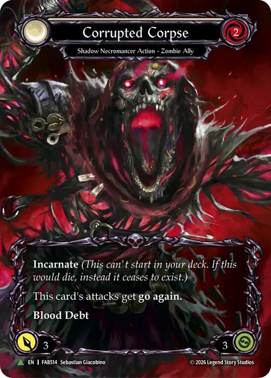 Corrupted Corpse (Marvel) (FAB514) (C) (FAB514) [Flesh and Blood: Promo Cards]