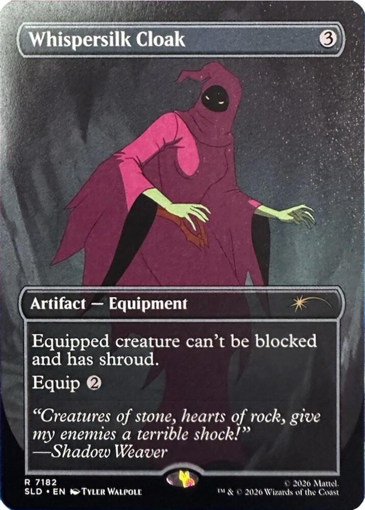 Whispersilk Cloak (7182) (7182) [Secret Lair Drop Series]