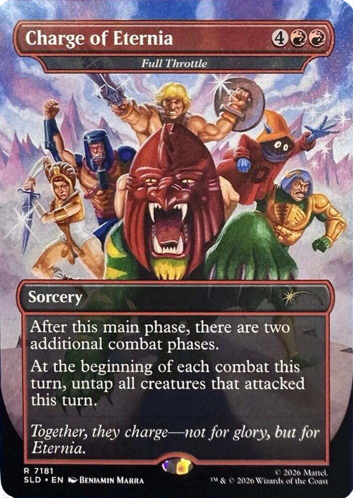 Charge of Eternia - Full Throttle (7181) [Secret Lair Drop Series]