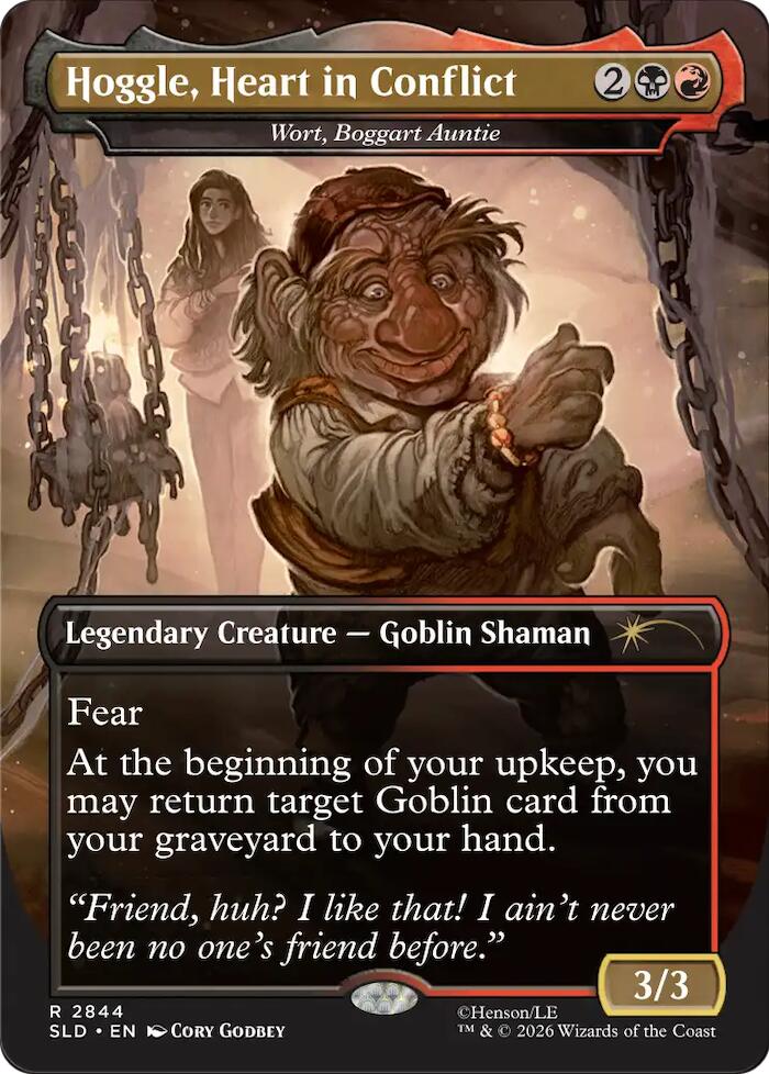 Hoggle, Heart in Conflict - Wort, Boggart Auntie (2844) [Secret Lair Drop Series]