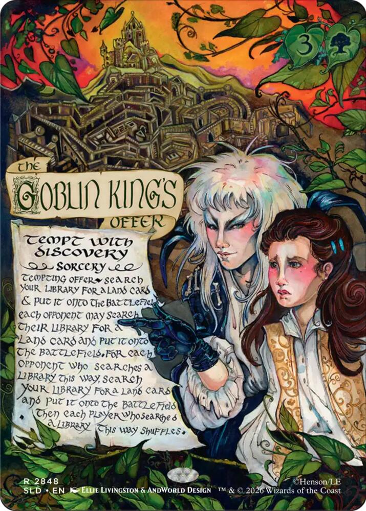 The Goblin King's Offer - Tempt with Discovery (2848) [Secret Lair Drop Series]