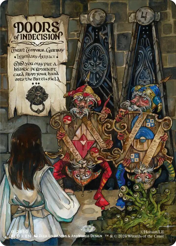 Doors of Indecision - Thran Temporal Gateway (2850) [Secret Lair Drop Series]