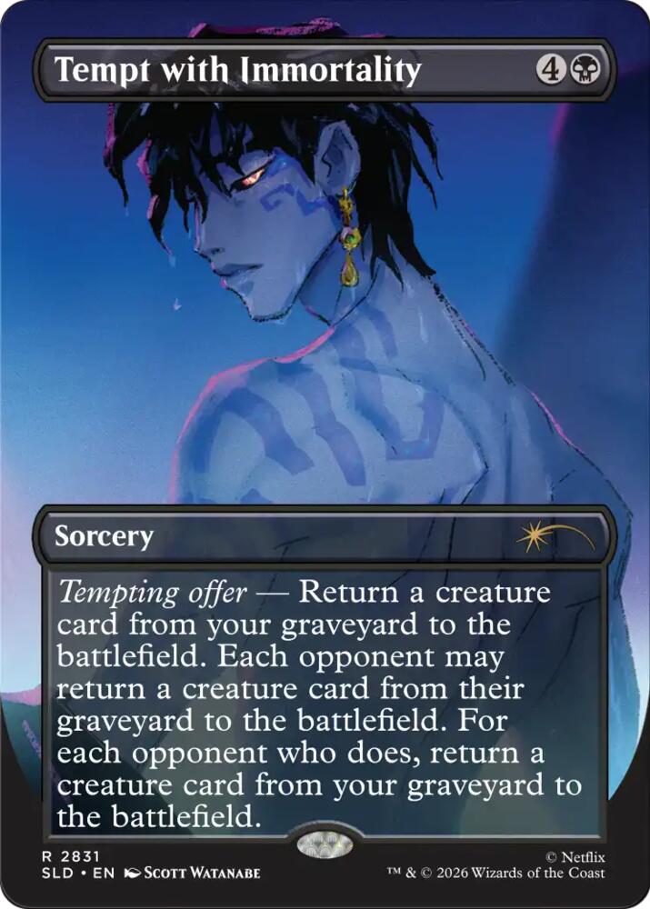Tempt with Immortality (2831) [Secret Lair Drop Series]