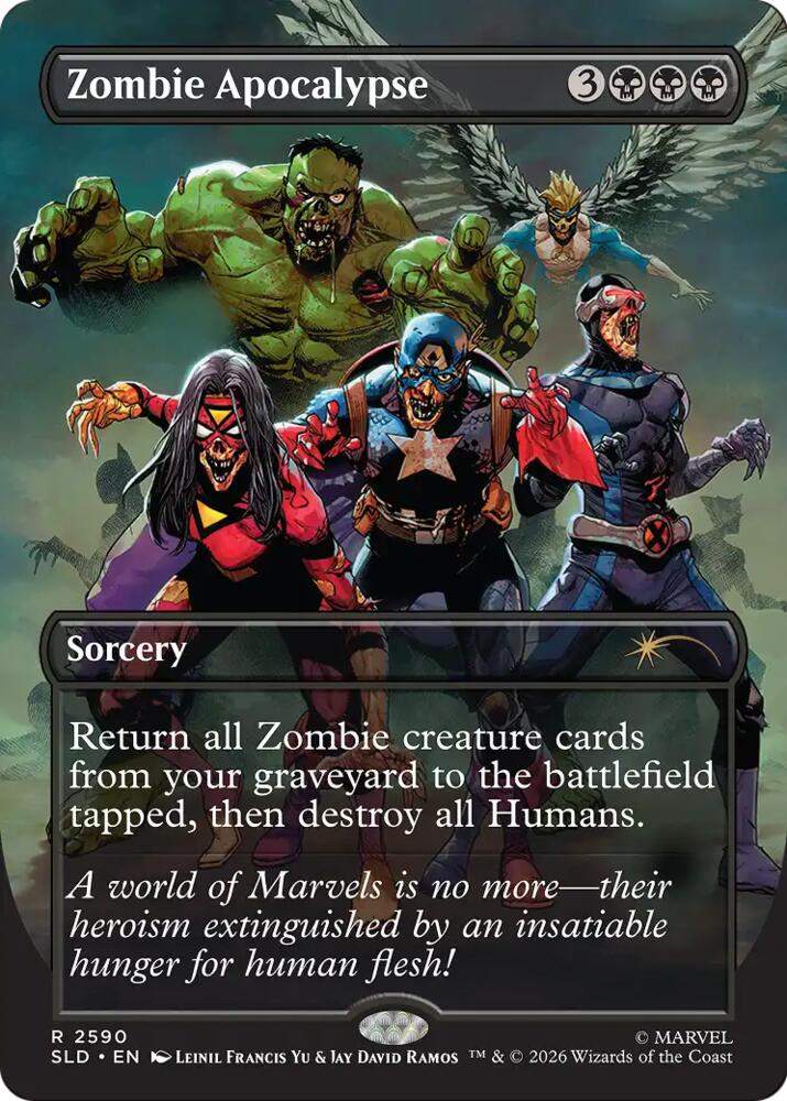 Zombie Apocalypse (2590) [Secret Lair Drop Series]