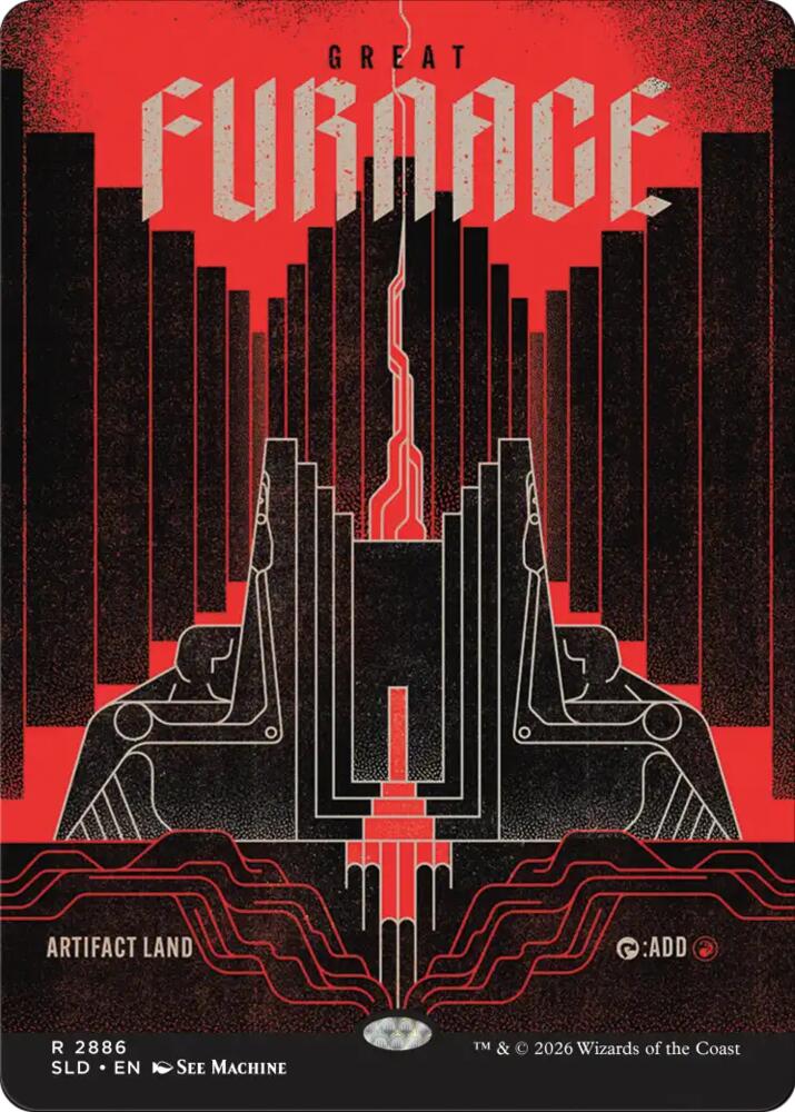 Great Furnace (2886) (2886) [Secret Lair Drop Series]