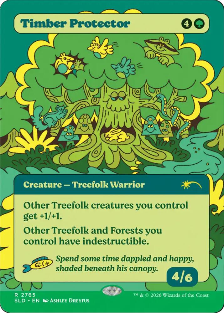 Timber Protector (2765) [Secret Lair Drop Series]