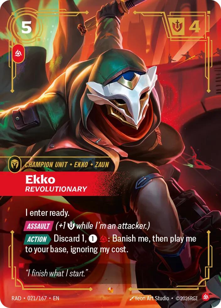 Ekko, Revolutionary (021/167) [Radiance]