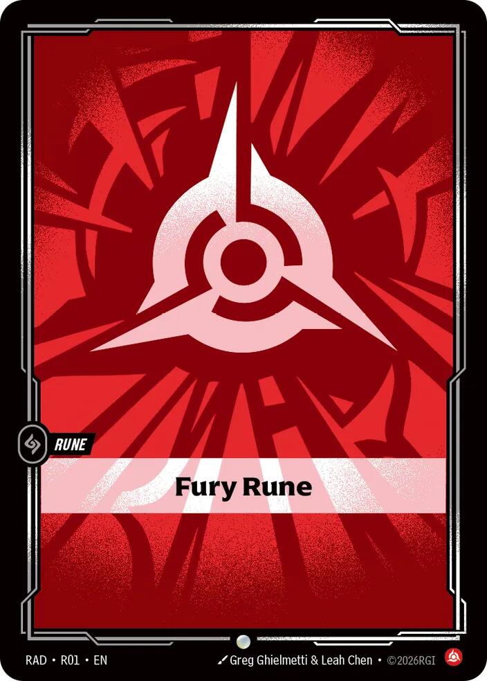 Fury Rune (R01) [Radiance]