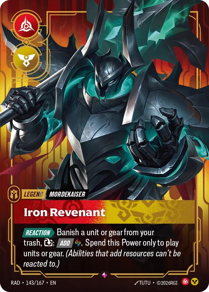 Mordekaiser, Iron Revenant (143/167) [Radiance]