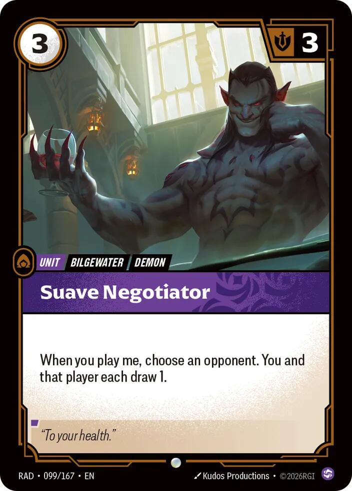 Suave Negotiator (099/167) [Radiance]