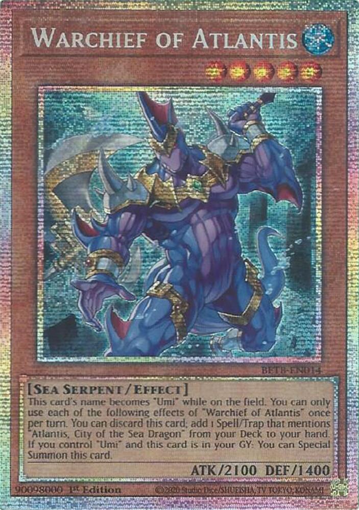 Warchief of Atlantis (Starlight Rare) (BETB-EN014) [Beyond the Brave]