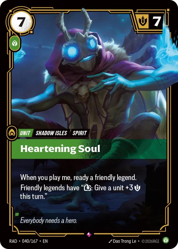 Heartening Soul (040/167) [Radiance]