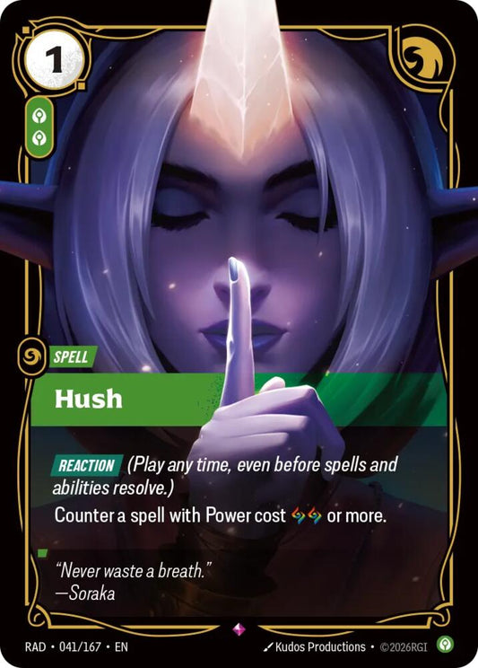 Hush (041/167) [Radiance]