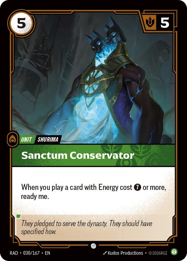 Sanctum Conservator (030/167) [Radiance]