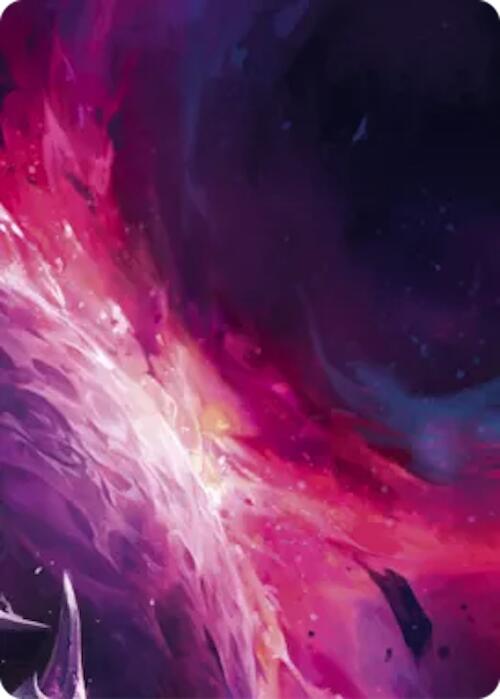 Viserai, the Forsaken // Viserai, Usurper Double Sided Art Card (Top Right) [GEM Pack 6]