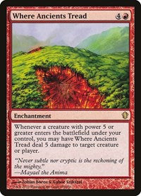 Where Ancients Tread (130) [Commander 2013]