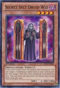Secret Sect Druid Wid (SHSP-EN008) [Shadow Specters]