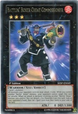 Battlin' Boxer Cheat Commissioner (SHSP-EN049) - Shadow Specters Unlimited