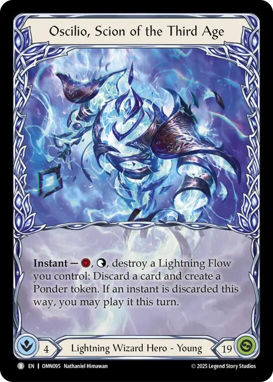 Oscilio, Scion Of The Third Age // Oscilio, Forked Continuum (OMN095 // OMN094) [Omens of the Third Age]