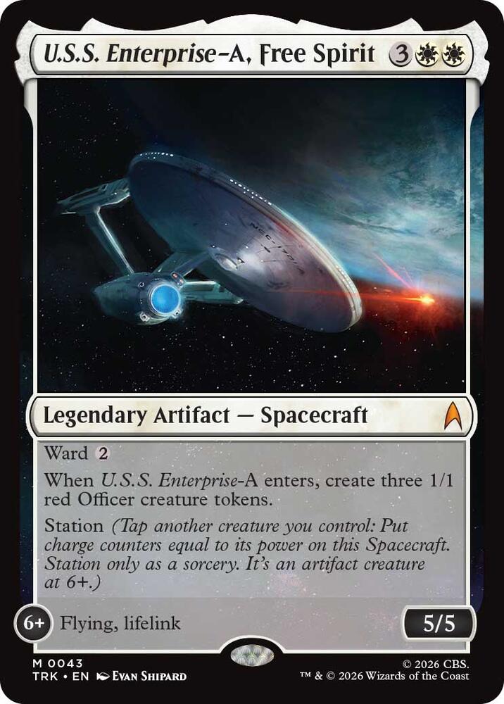 U.S.S. Enterprise-A, Free Spirit (43) [Star Trek]