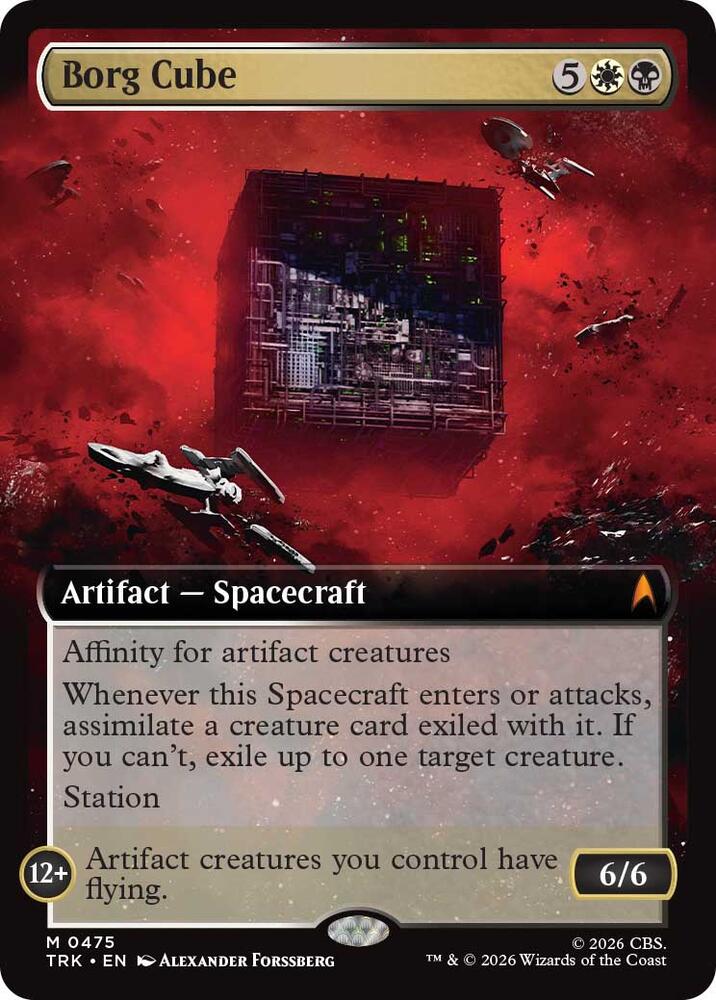 Borg Cube (Extended Art) (475) [Star Trek]