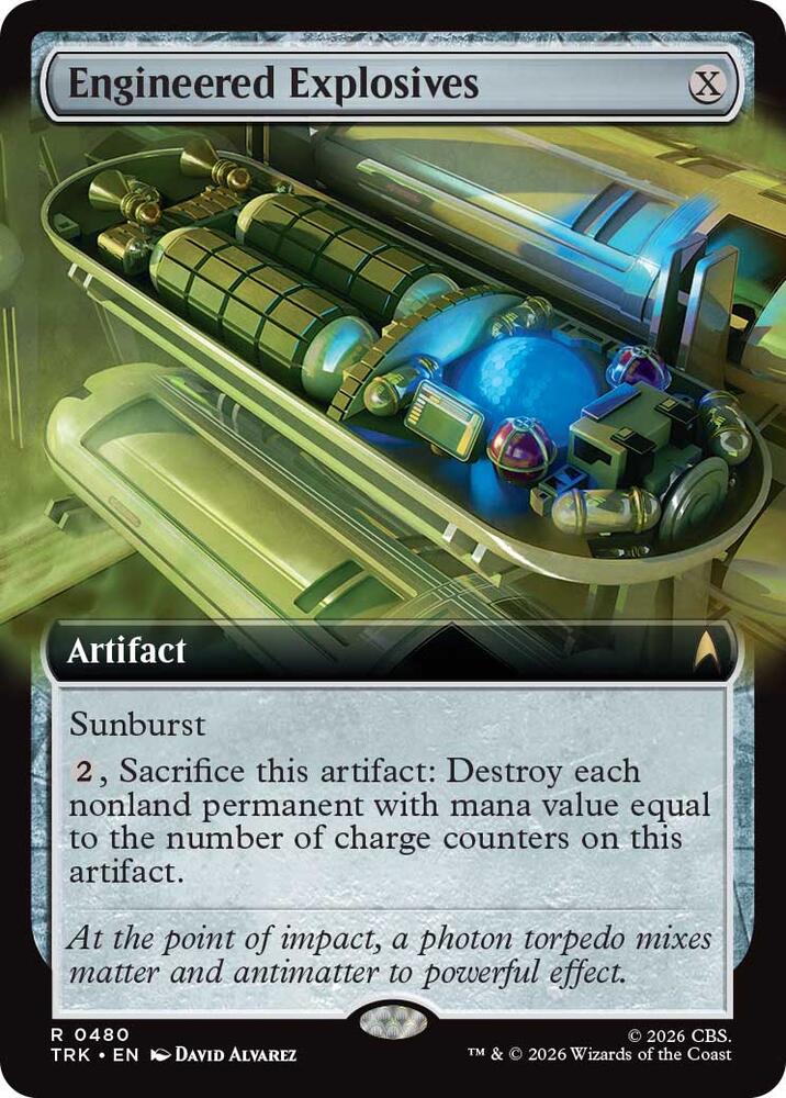 Engineered Explosives (Extended Art) (480) [Star Trek]