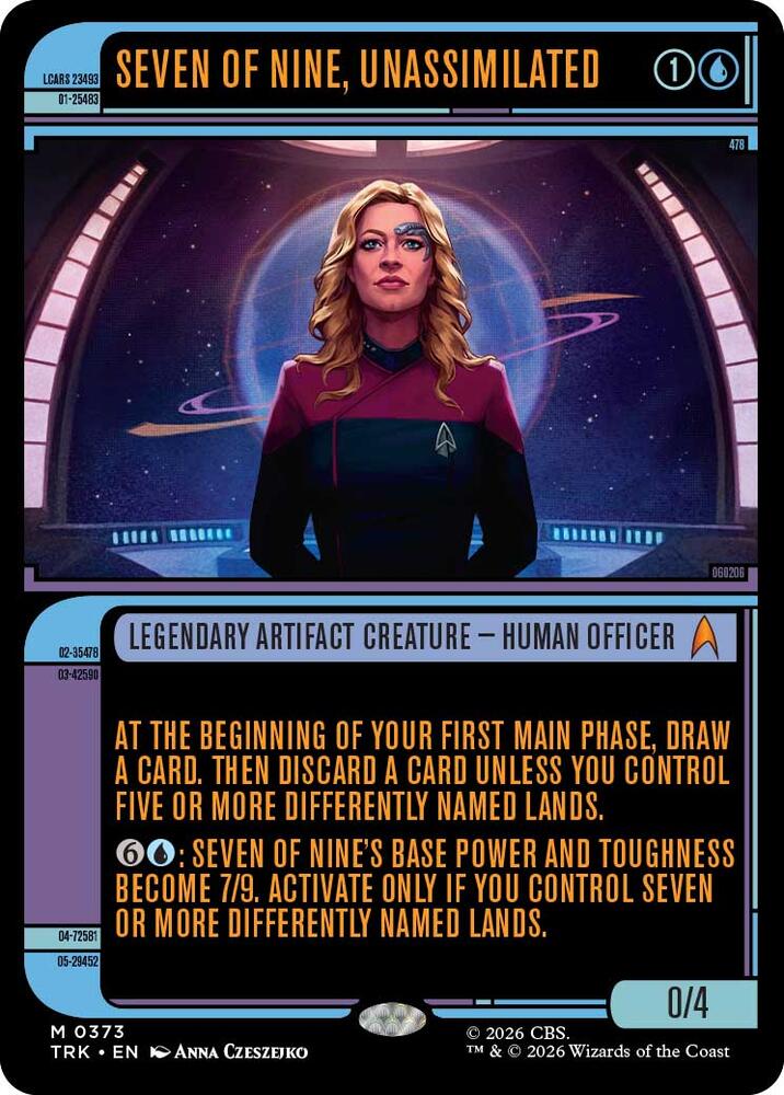 Seven of Nine, Unassimilated (Showcase) (373) [Star Trek]