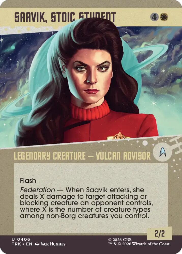 Saavik, Stoic Student (Showcase) (406) [Star Trek]