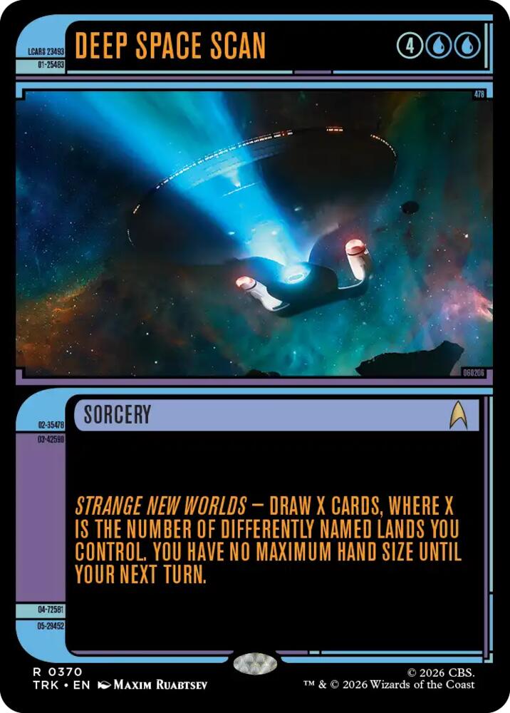 Deep Space Scan (Showcase) (370) [Star Trek]
